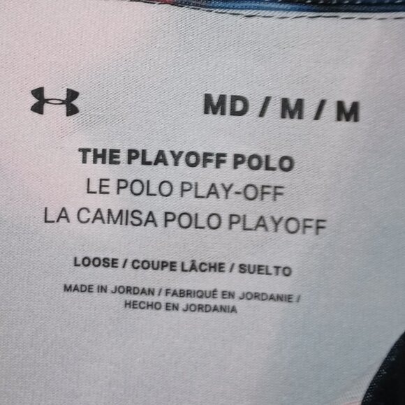 NEW Under Armour Men's Playoff 2.0 Golf Polo Medium - Picture 7 of 9